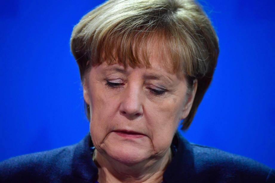 Angela Merkel.