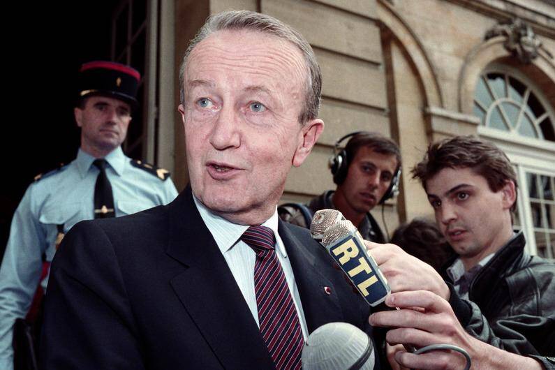 Pierre Arpaillange, ancien ministre de la Justice, en 1988.