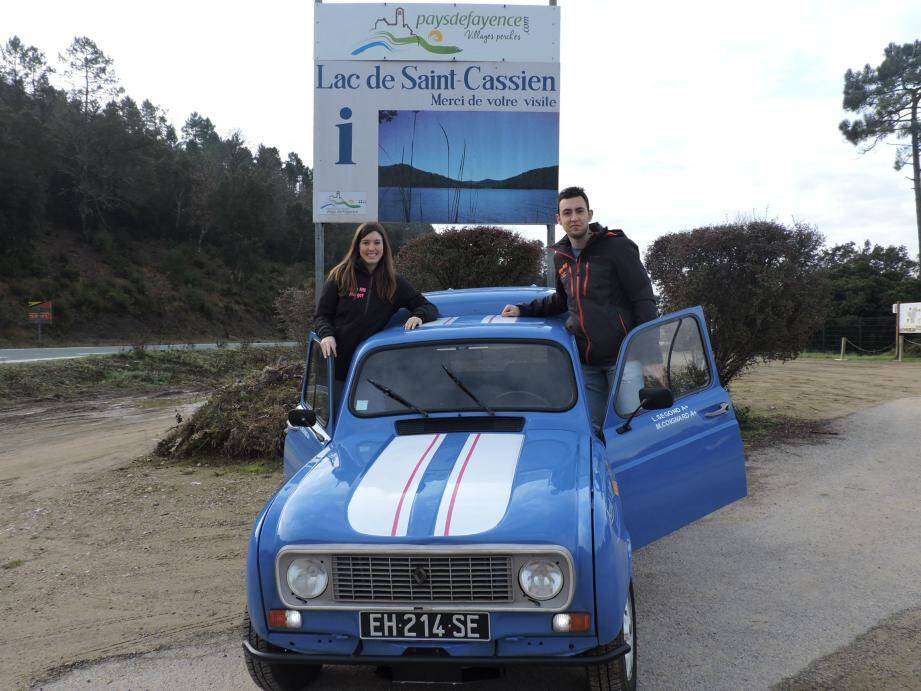 Margot et Luc fins prêts pour la grande aventure