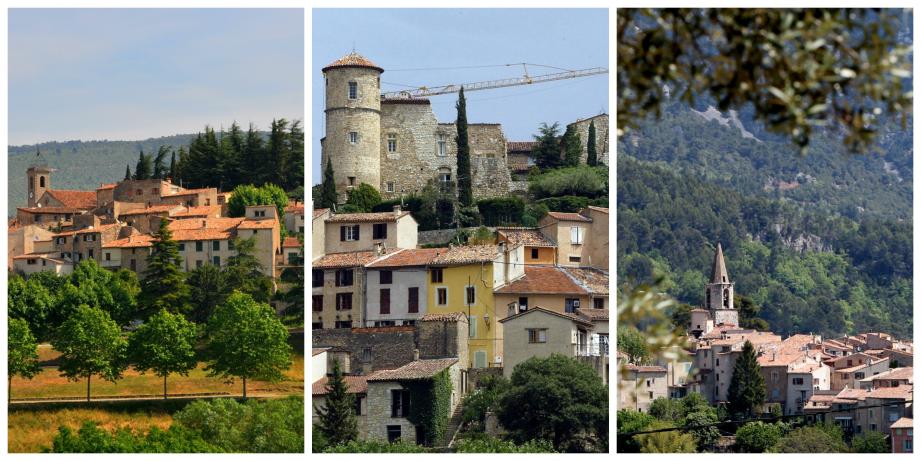 Des villages varois.