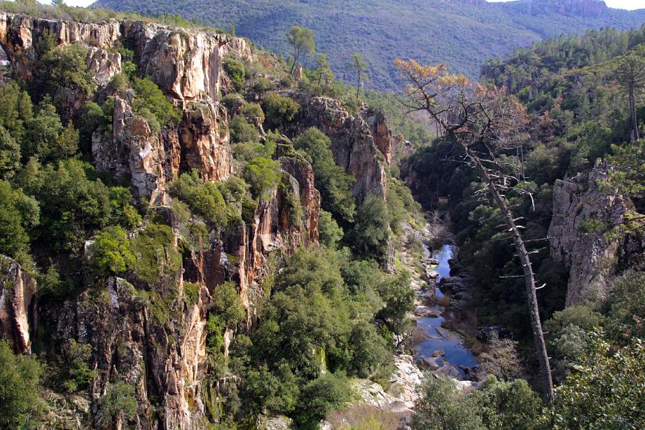  Les gorges de Pennafort. 