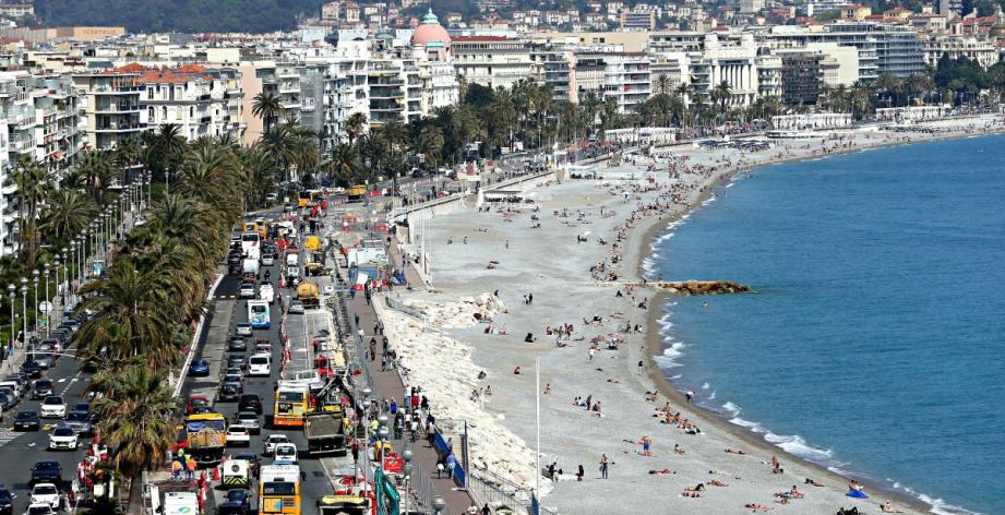 Des bouchons sur la Prom', une image quotidienne.