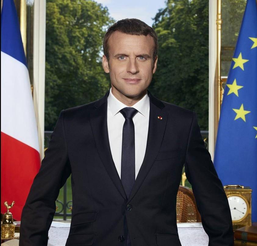 Emmanuel Macron D Voile Son Portrait Officiel Sur Son Compte Twitter Monaco Matin