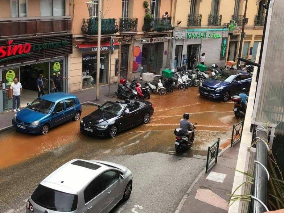 Le quartier de Saint-Roman à Roquebrune.