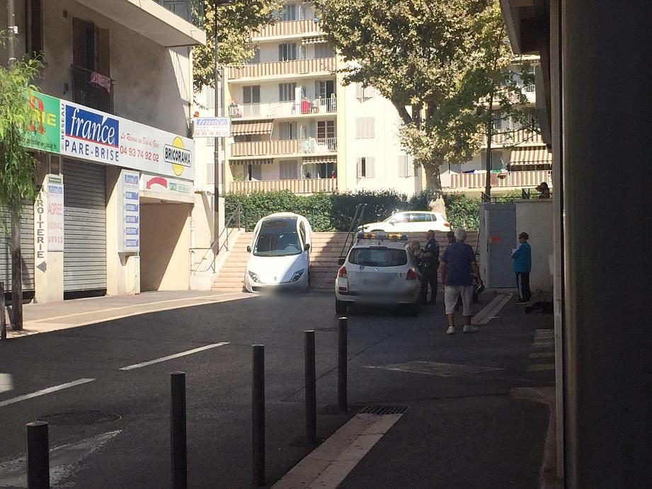 Un conducteur en fâcheuse posture.