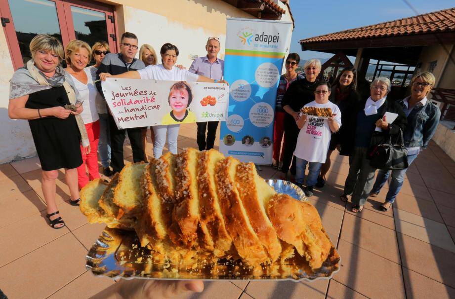 Du 2 au 8 octobre, les bénévoles de l'Adapei vous proposeront leurs brioches « solidaires ». L'occasion de réaliser une bonne action et de se faire plaisir par la même occasion.