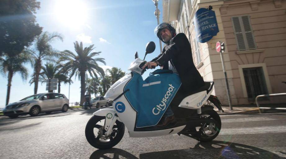 Des scooters électriques désormais en libreservice à Nice NiceMatin