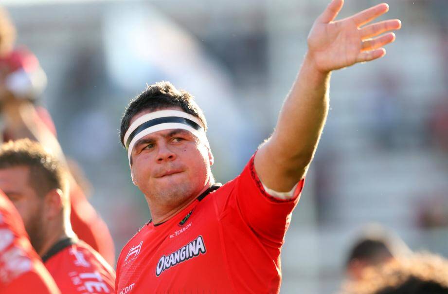 Guilhem Guirado, talonneur au RCT.