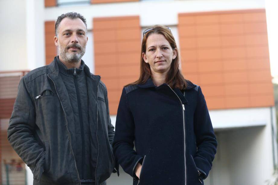  Emilie Petitjean et Greg Knecht témoignent de leur douleur.