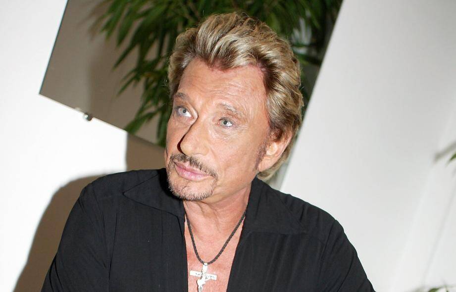 Johnny Hallyday au Sporting de Monte-Carlo le 29 juillet 2006.