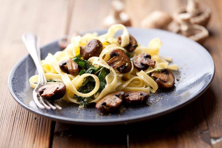 LA RECETTE DU JOUR. Tagliatelles, duxelles de champignons et crème