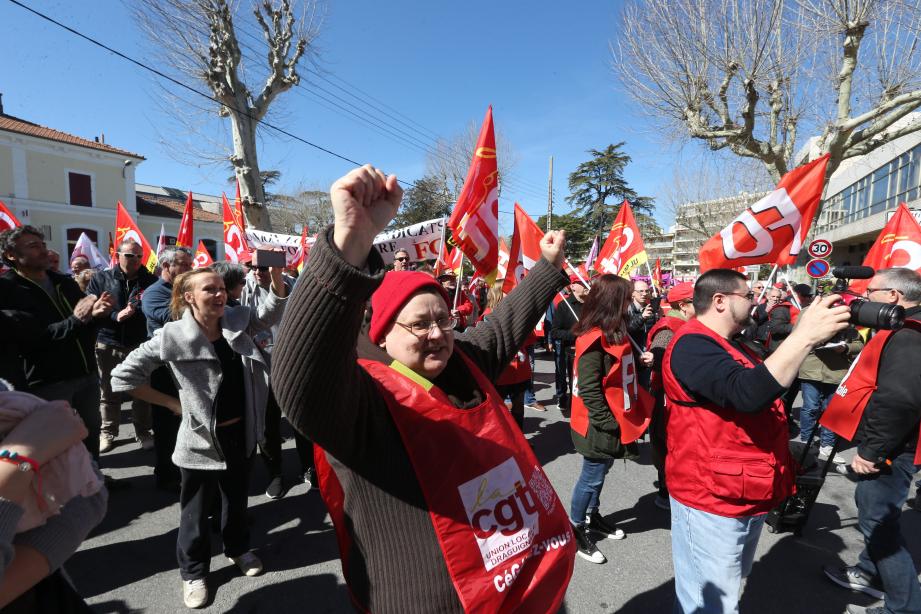 La manifestation s'est déroulée dans le calme.