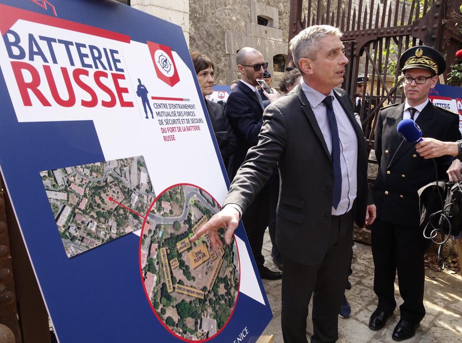 Le centre d'entraînement des forces de sécurité  à la Batterie russe de Nice portera le nom de l'héroïque gendarme de Trèbes.