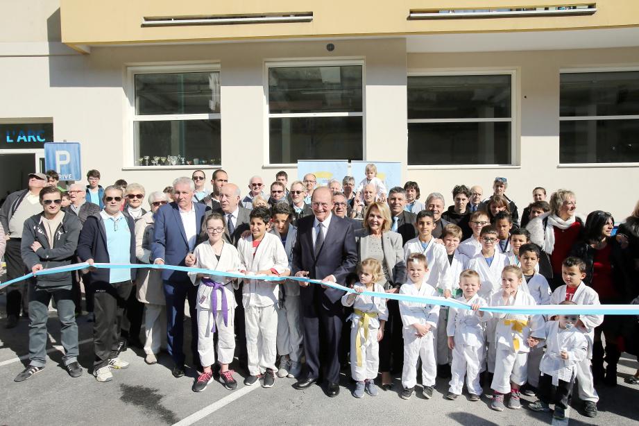 L'inauguration des nouveaux locaux.