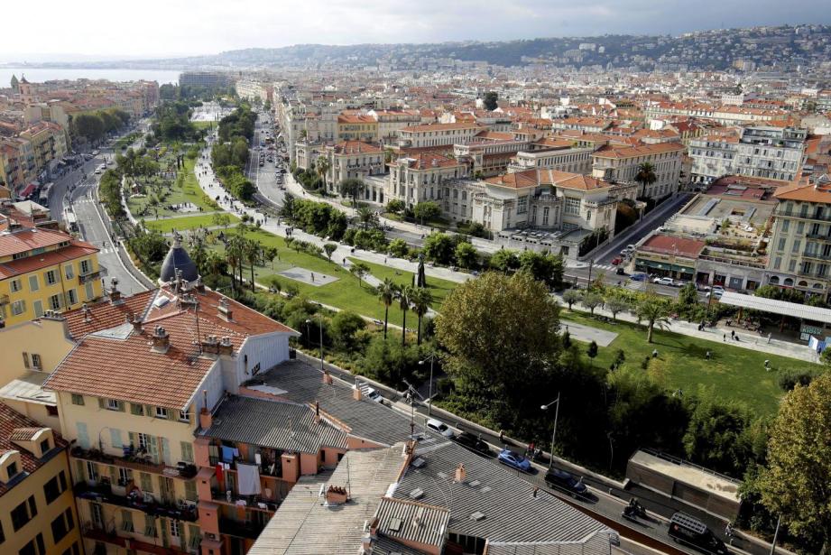 La ville de Nice.