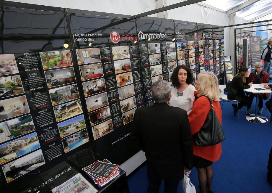 Le salon de l'immobilier Nice-Matin a ouvert ses portes ce vendredi matin.