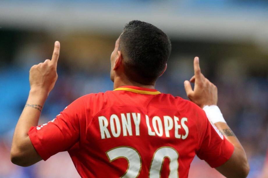 Rony Lopes a marqué un doublé.