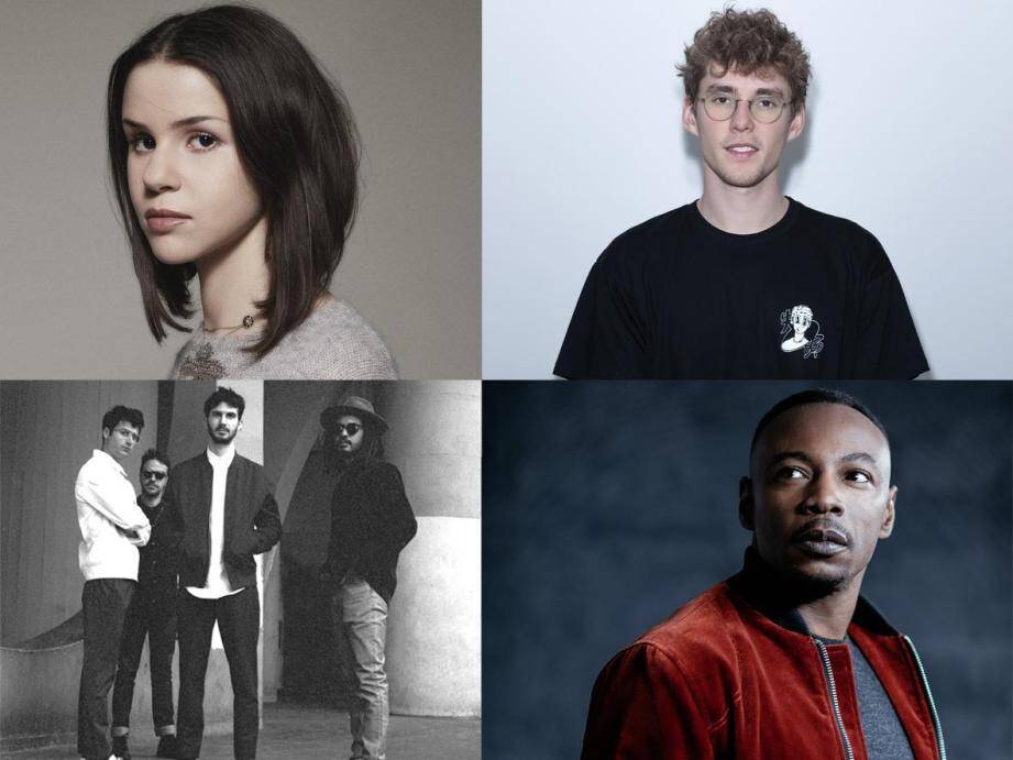 Marina Kaye, BB Brune, Felix De Laet alias Lost Frequencies et MC Solaar.