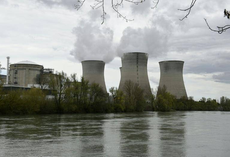 La centrale nucléaire du Bugey à Saint-Vulbas dans l'Ain, le 8 avril 2016.