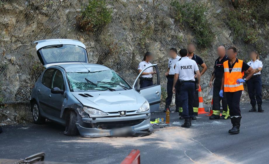 Les quatre blessés ont été évacués vers les hôpitaux de Monaco et Nice.