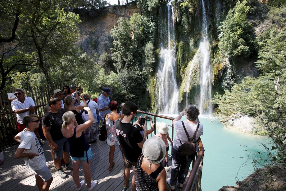 La cascade de Sillans.