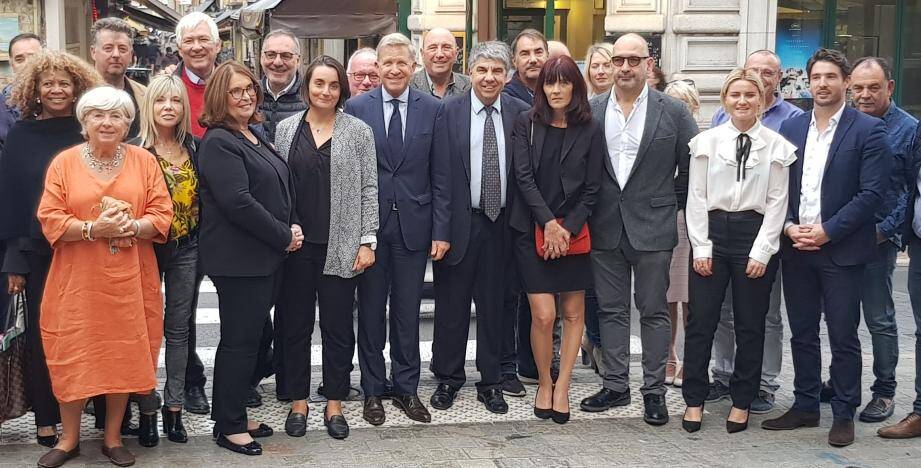 Les membres élus de l'UDI dans les Alpes-Maritimes.