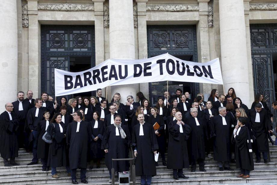 Les avocats toulonnais appelés à une journée Les avocats toulonnais appelés à une journée