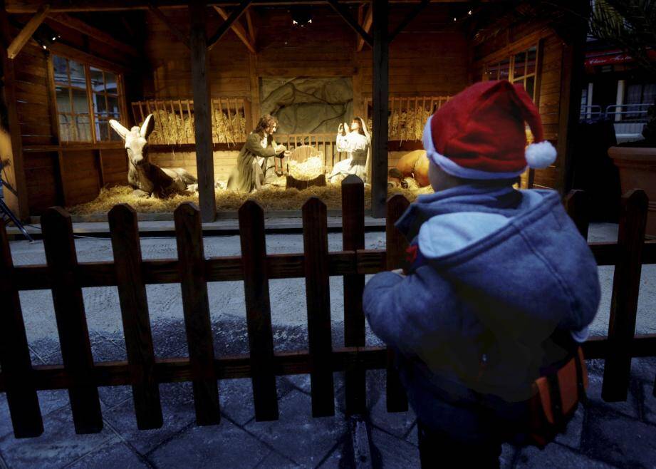 La crèche géante "Lou Presèpi" est visible jusqu'au 27 décembre.