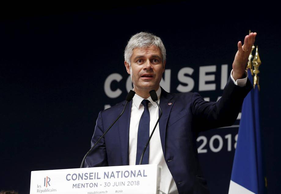 Laurent Wauquiez, président LR. 