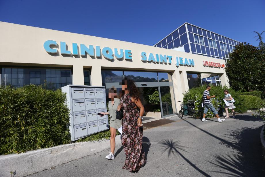 Un départ de feu pendant la nuit à la clinique Saint-Jean de Cagnes-sur ...