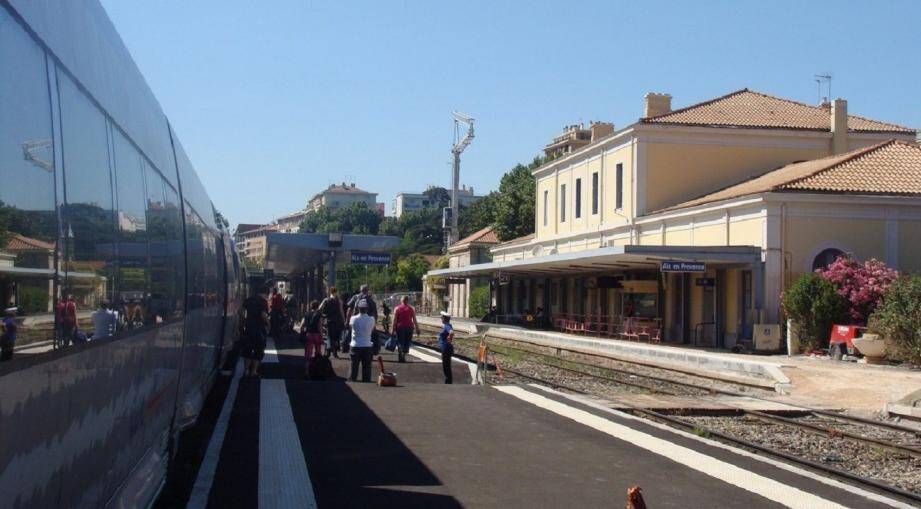 La ligne TER MarseilleGardanne se modernise  VarMatin