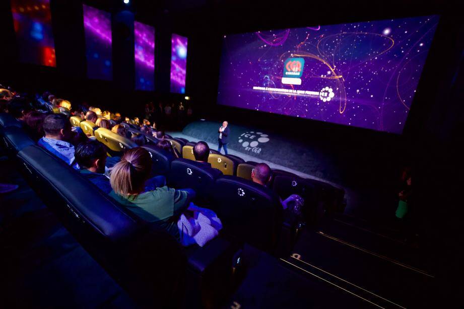 La nouvelle salle Premium Ice du cinéma CGR au Polygone Riviera propose 150 places confortables et spacieuses.