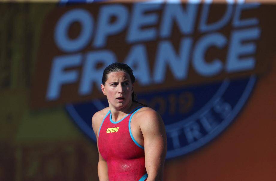 ©Laurent Lairys/MAXPPP - Charlotte Bonnet of France during the Open de France 2019 on June 18, 2019 at L'Odyssee aquatic center in Chartres, France - Photo Laurent Lairys / MAXPPP