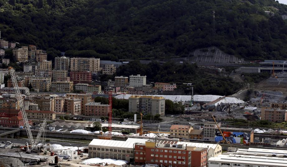 La déconstruction du pont Morandi entamée en février dernier est terminée.