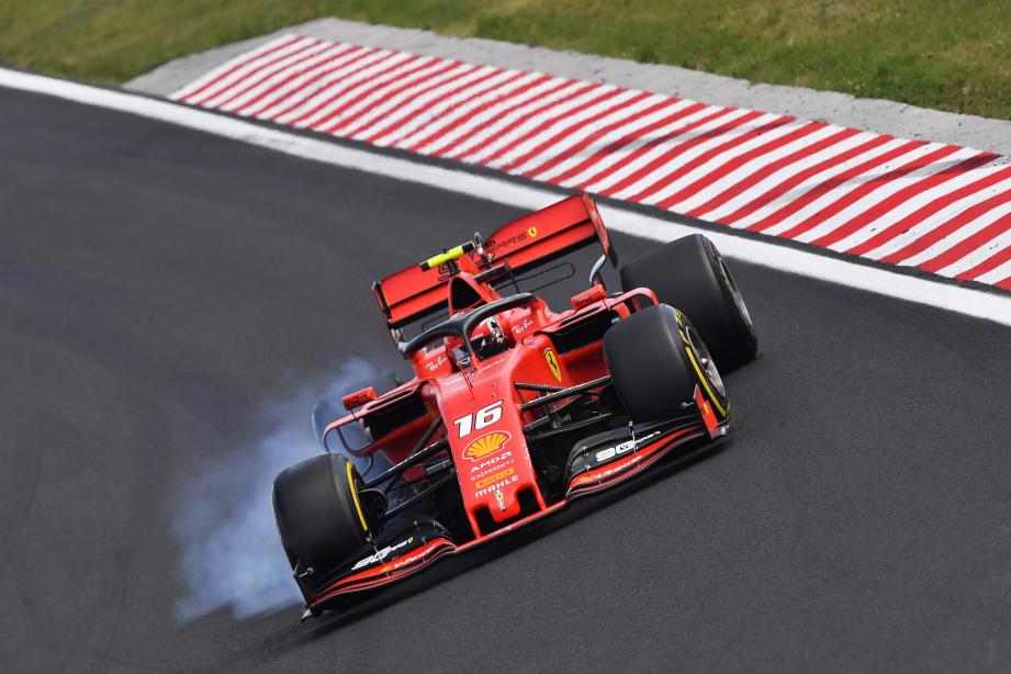  Charles Leclerc, 4e à Budapest. 