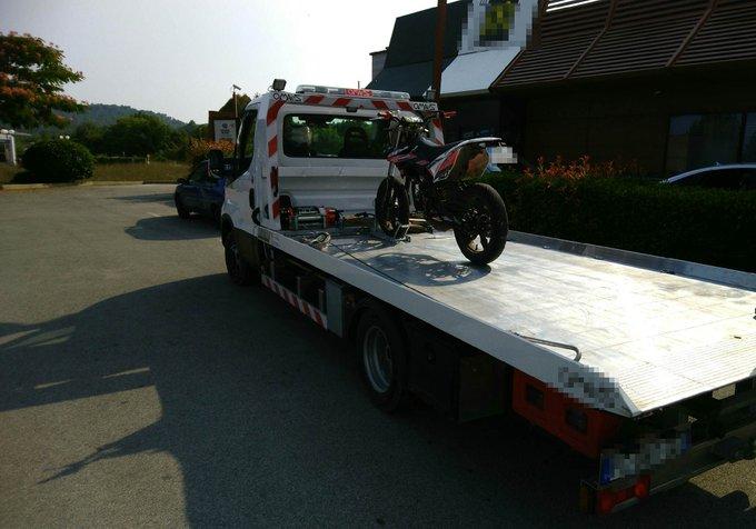 Un motard a refusé d’obtempérer à un contrôle, dimanche dernier, sur la commune de Fayence.