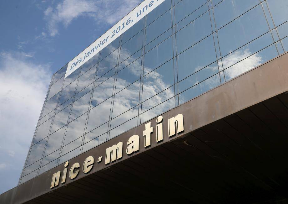 Façade du siège de Nice-Matin