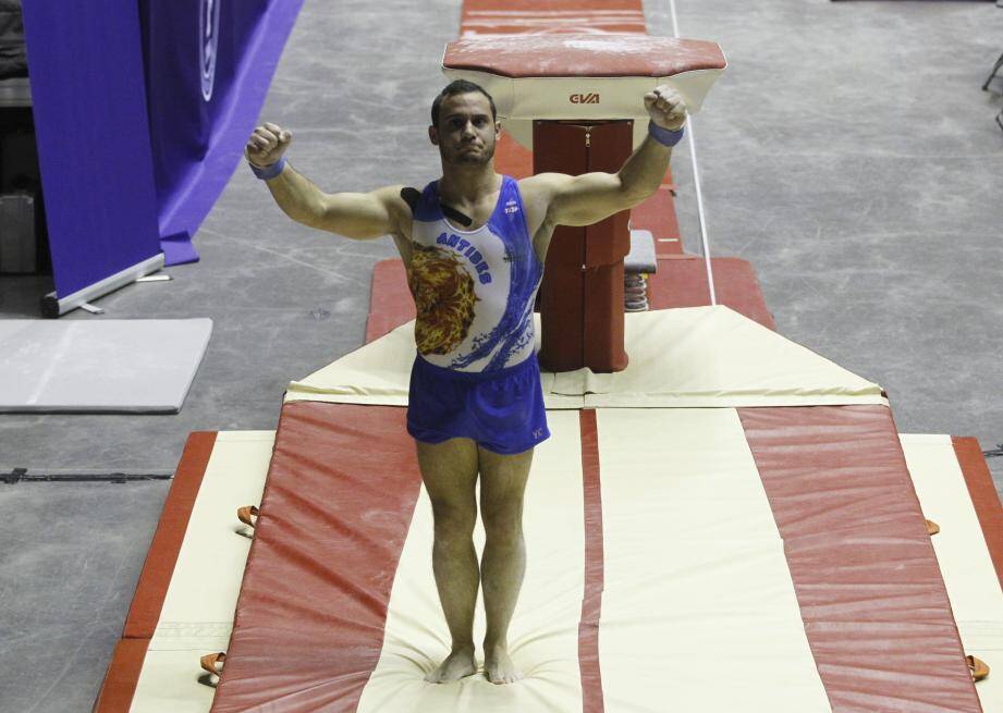 Samir Ait Said en or à Bercy.