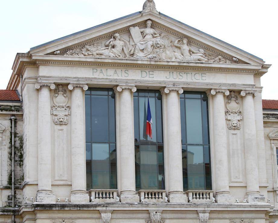 Le palais de Justice de Nice. 