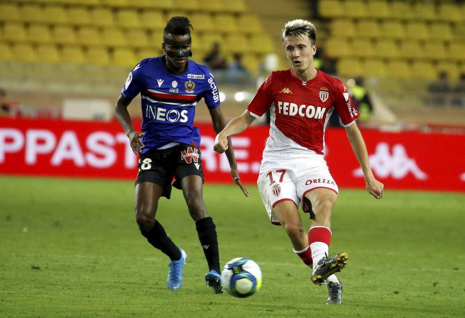 Hicham Boudaoui contre Monaco.