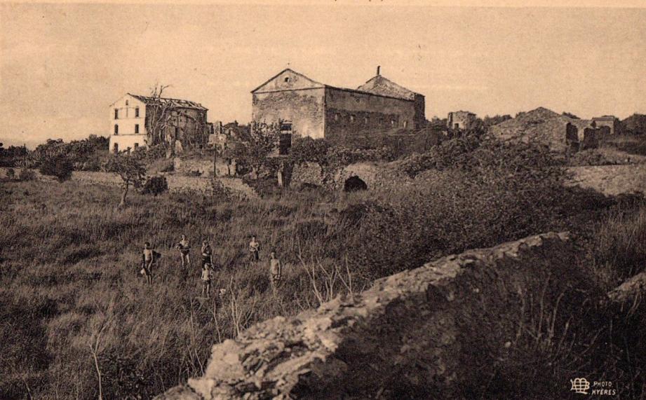 Les ruines du pénitencier.