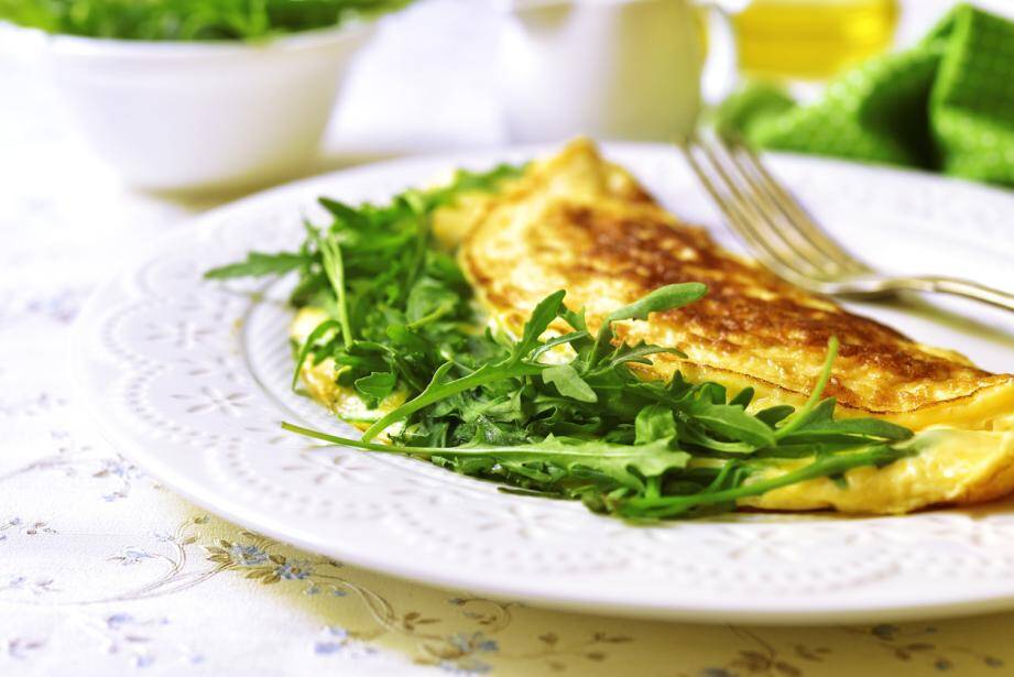 LA RECETTE DU JOUR. Omelette au brie et au mesclun NiceMatin