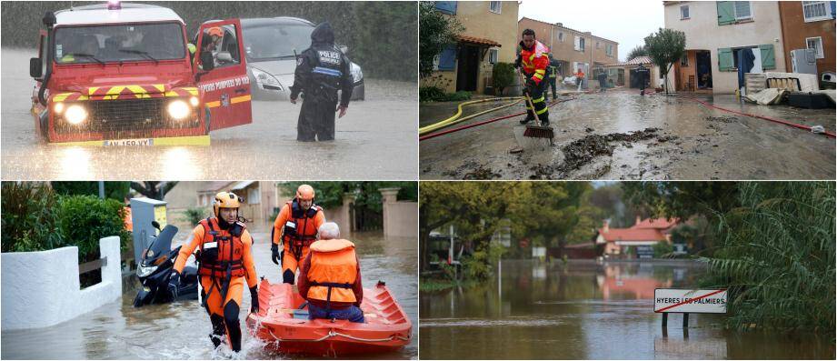 Les images des dégâts causés par les intempérie dans le Var et Les Alpes-Maritimes intempéries sont impressionantes 