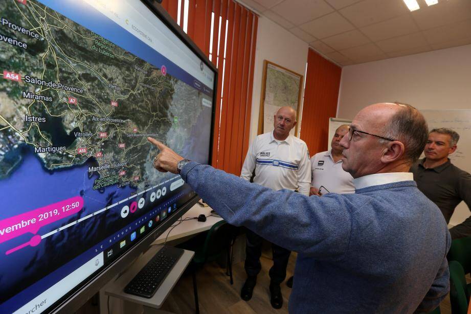 En cas d’alerte météo, une cellule de crise est activée dans les locaux de la police municipale