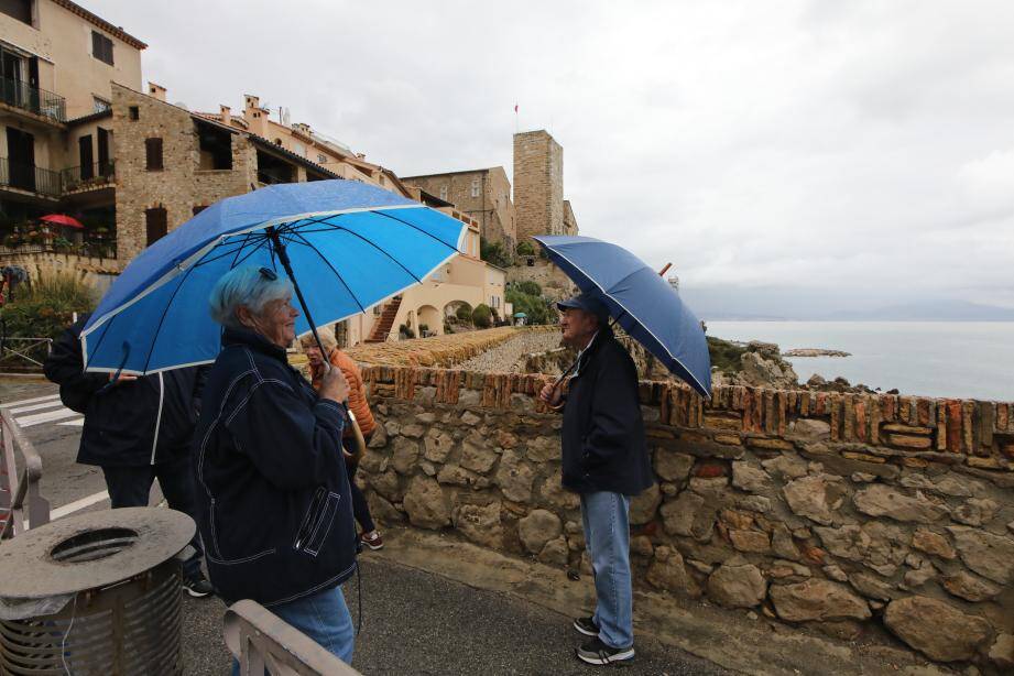 A Antibes comme dans le reste des Alpes-Maritimes, la semaine s'annonce très humide.