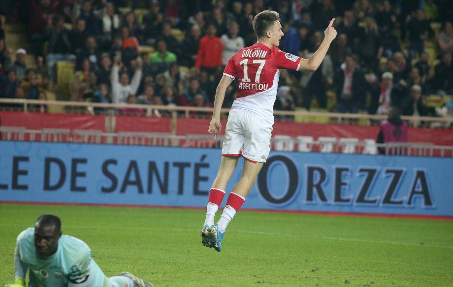 Golovin a ouvert le score pour Monaco. 