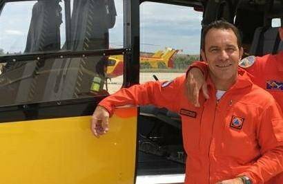 Michel Escalin, mort dans la nuit de dimanche à lundi dans le crash d'un hélicoptère qui allait intervenir dans le Var pour les inondations. 