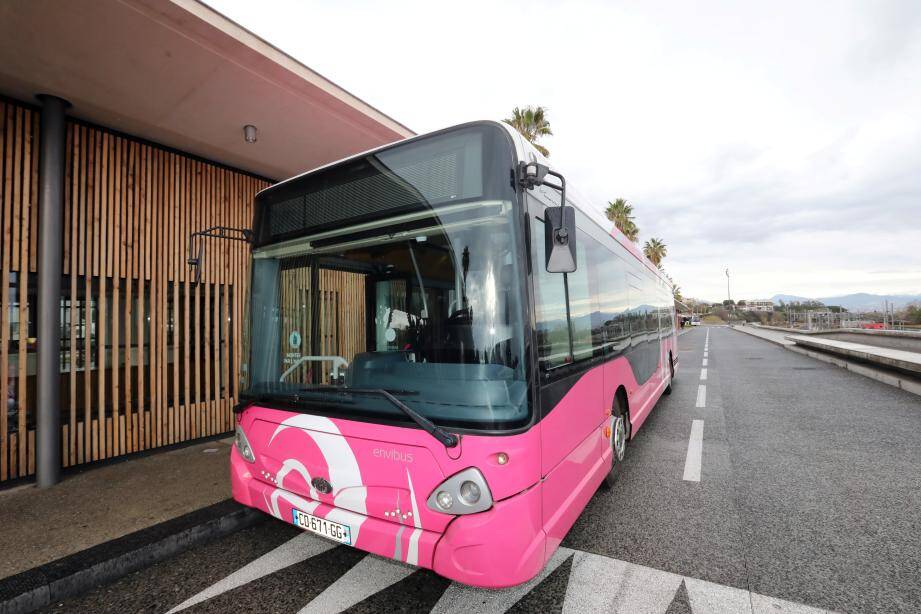 Un bus du réseau Envibus. 