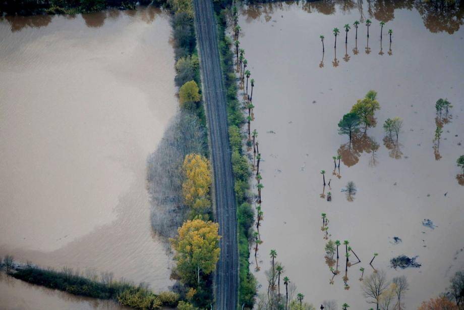 Des inondations dans le Var.