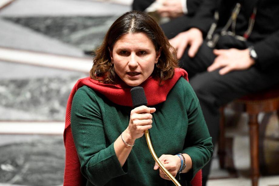 La ministre des Sports Roxana Maracineanu lors d'une séance à l'Assemblée nationale, le 21 janvier 2020 à Paris